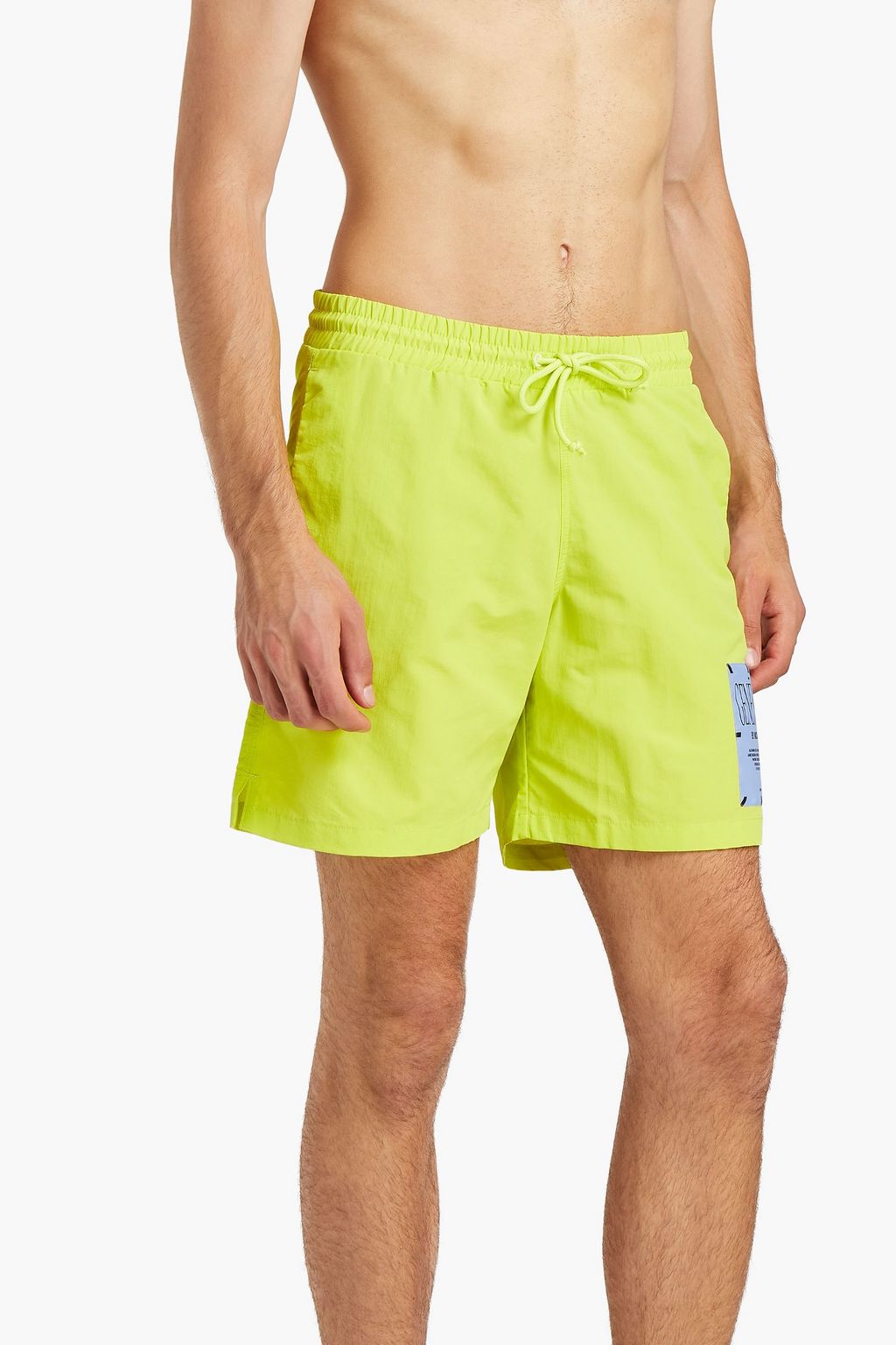 MCQ ALEXANDER MCQUEEN Short-length shell swim shorts