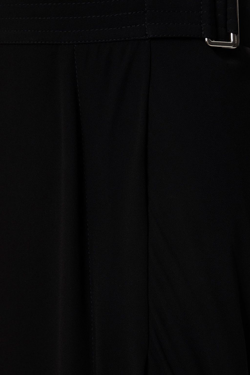 VICTORIA BECKHAM Wrap-effect cutout crepe midi skirt