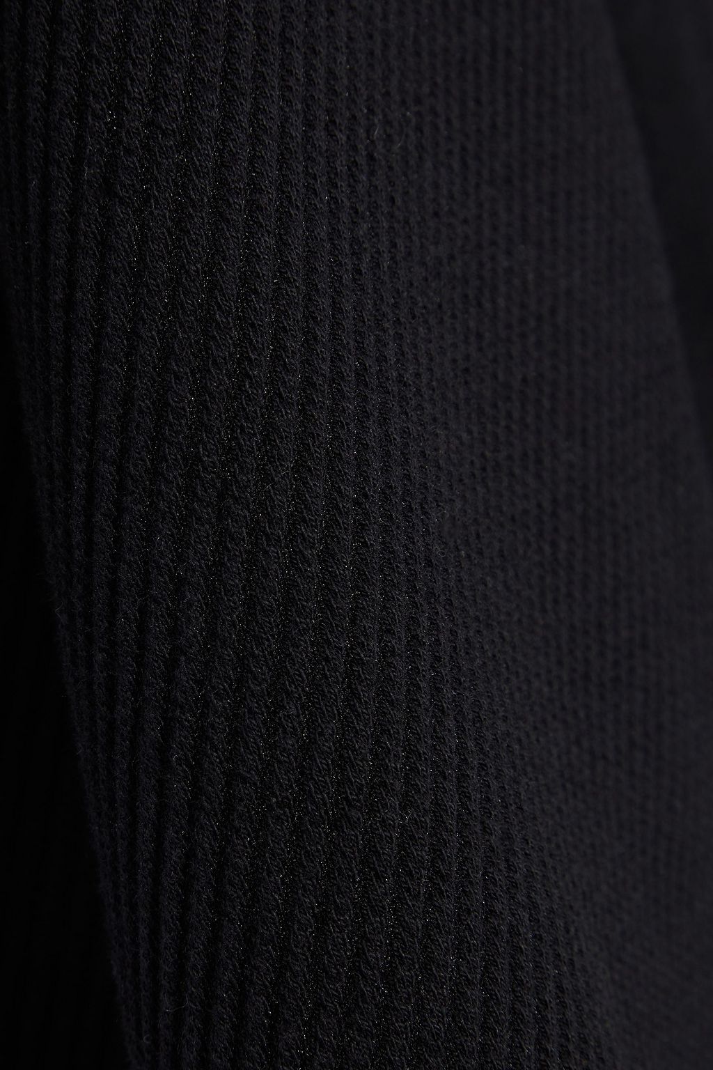 THEORY Ribbed cotton-blend peplum jacket