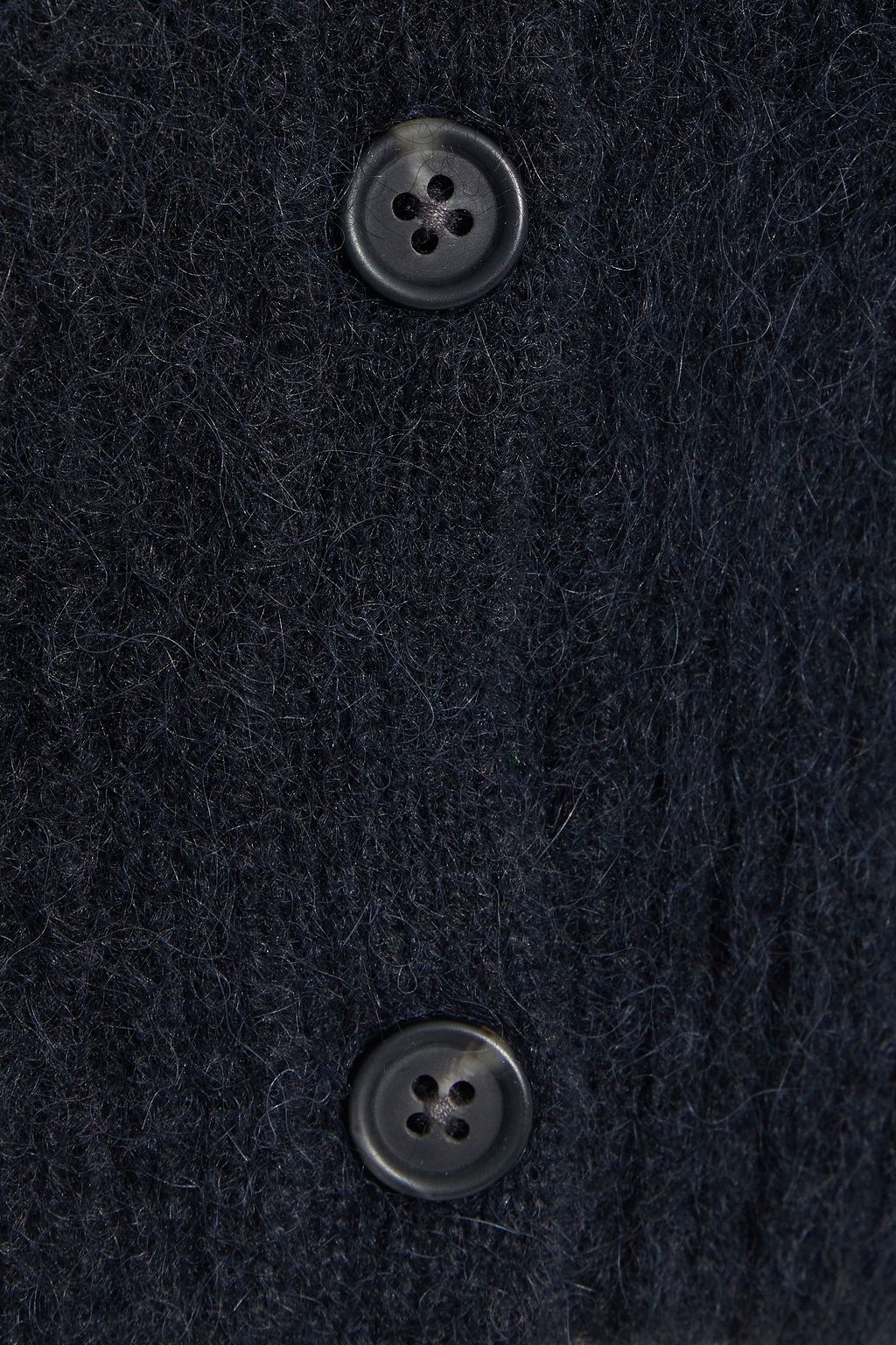 alpaca blend cropped cardigan