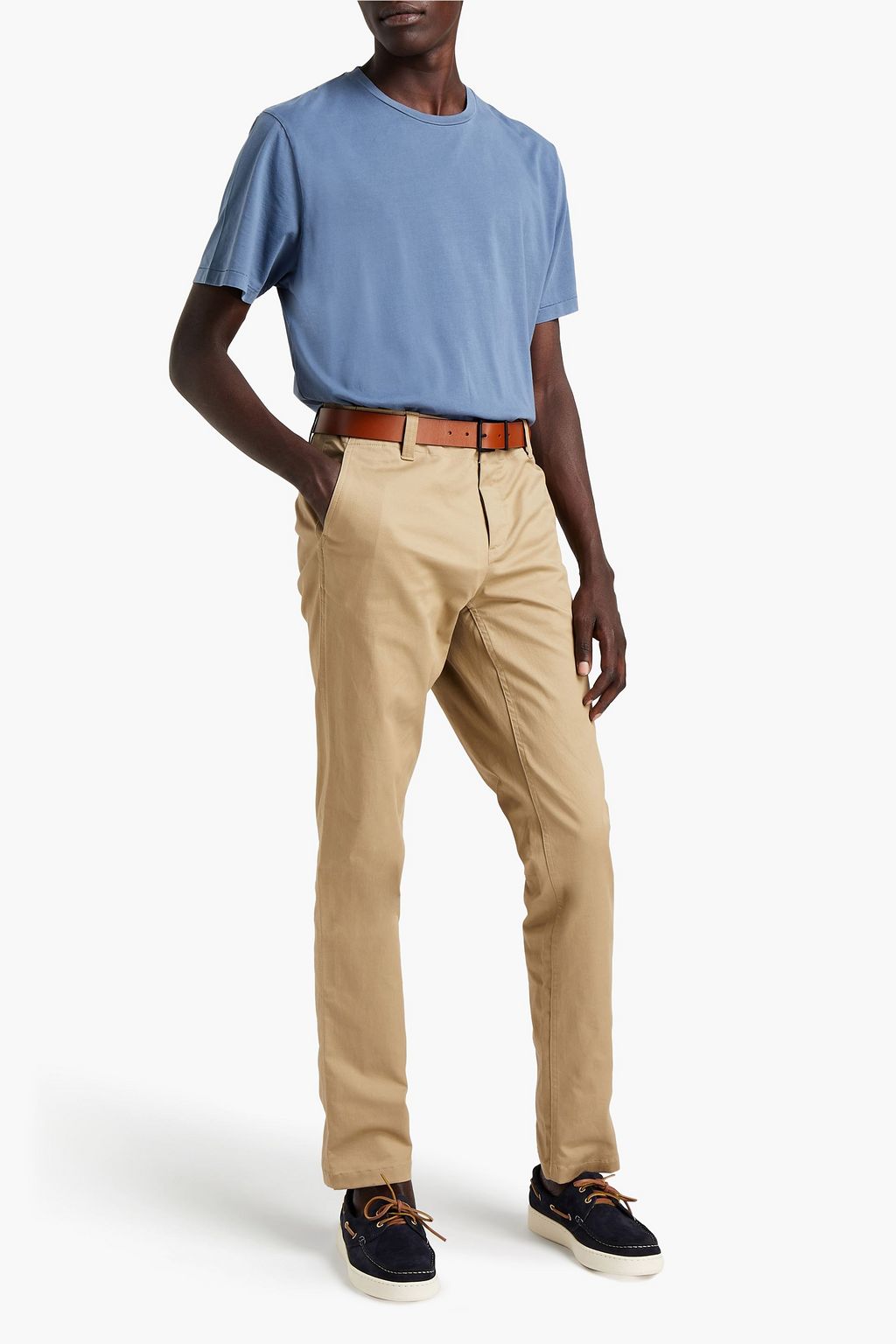 FRAME Organic Pima cotton-jersey T-shirt
