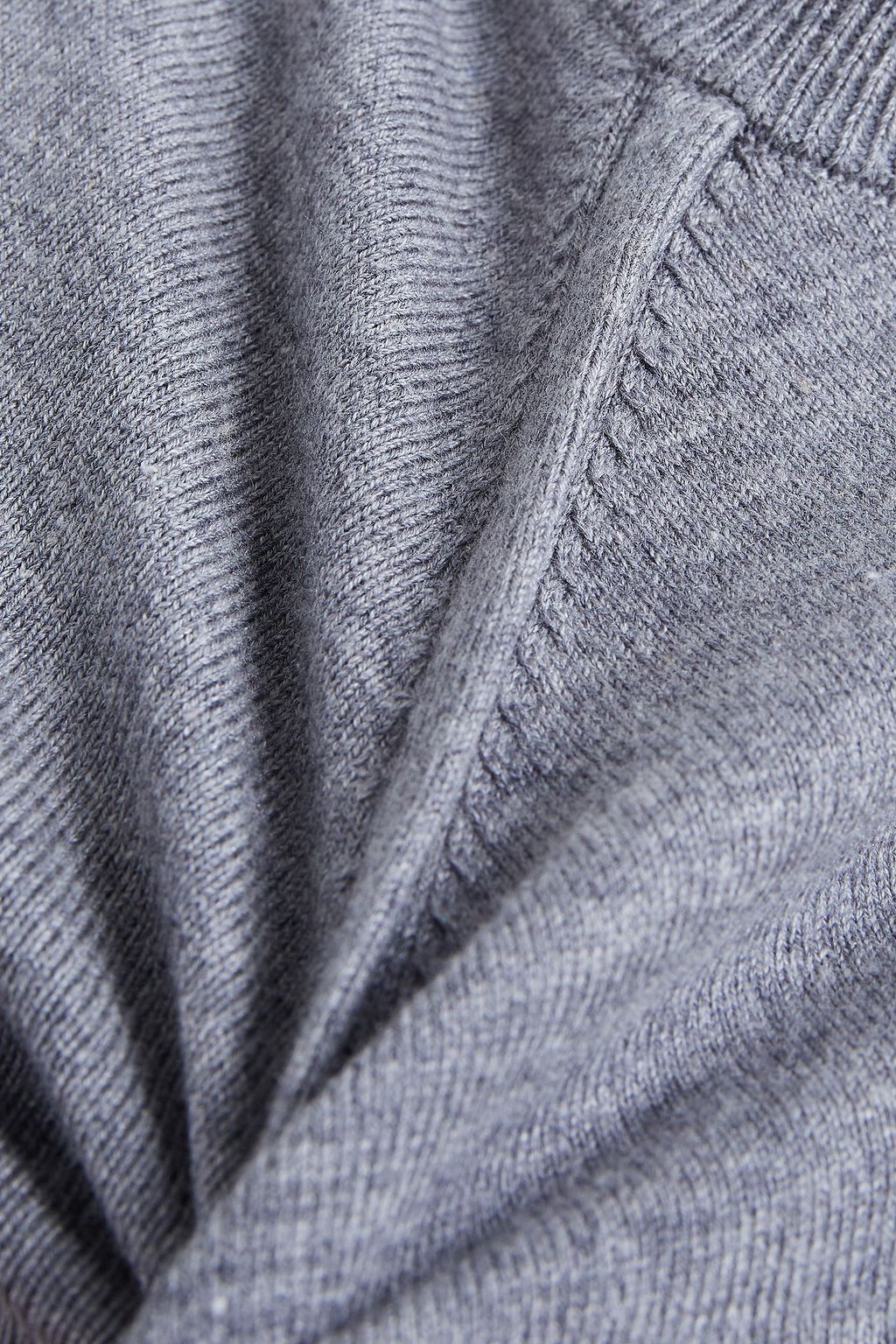 FRAME Melierter Strickpullover