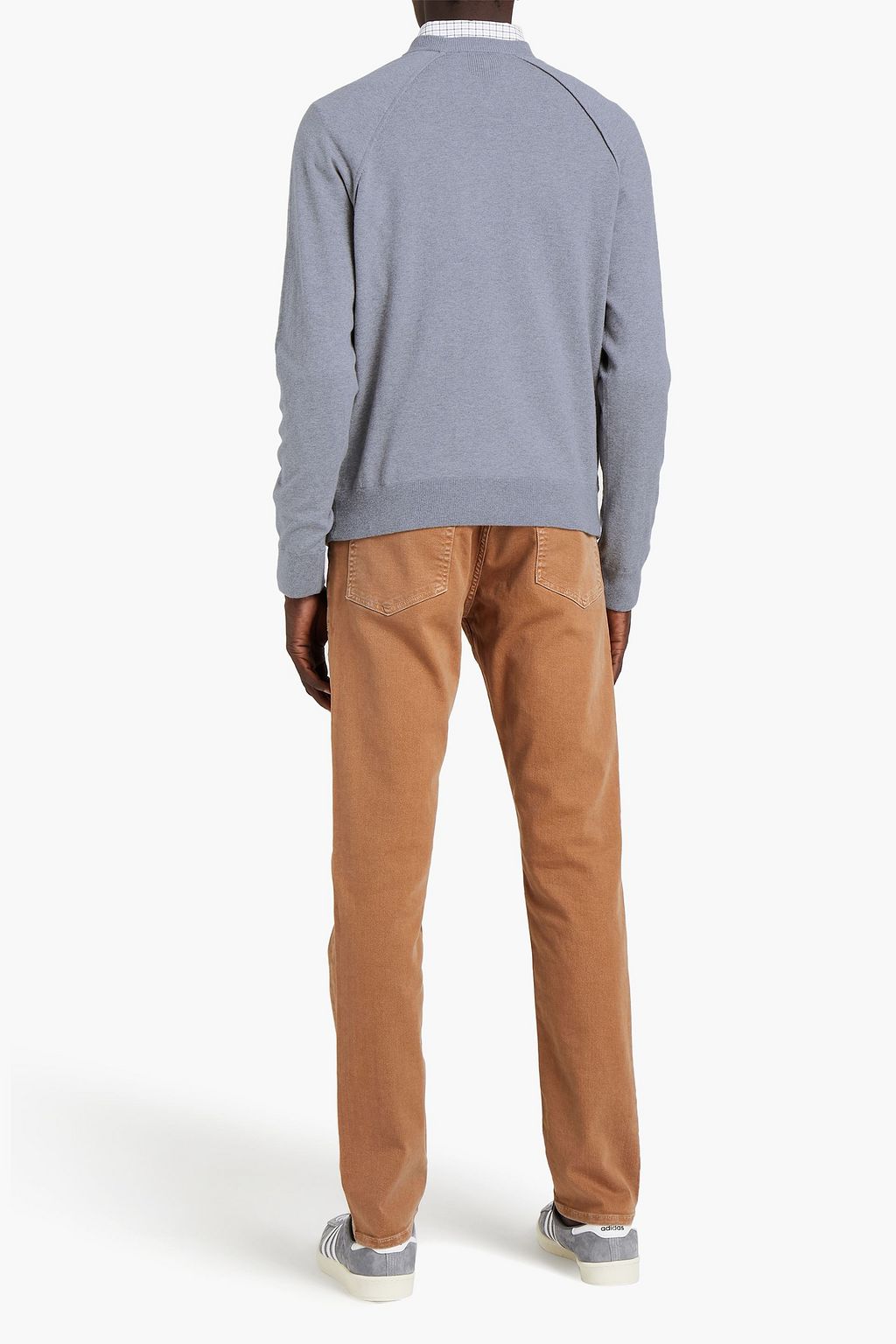 FRAME Melierter Strickpullover