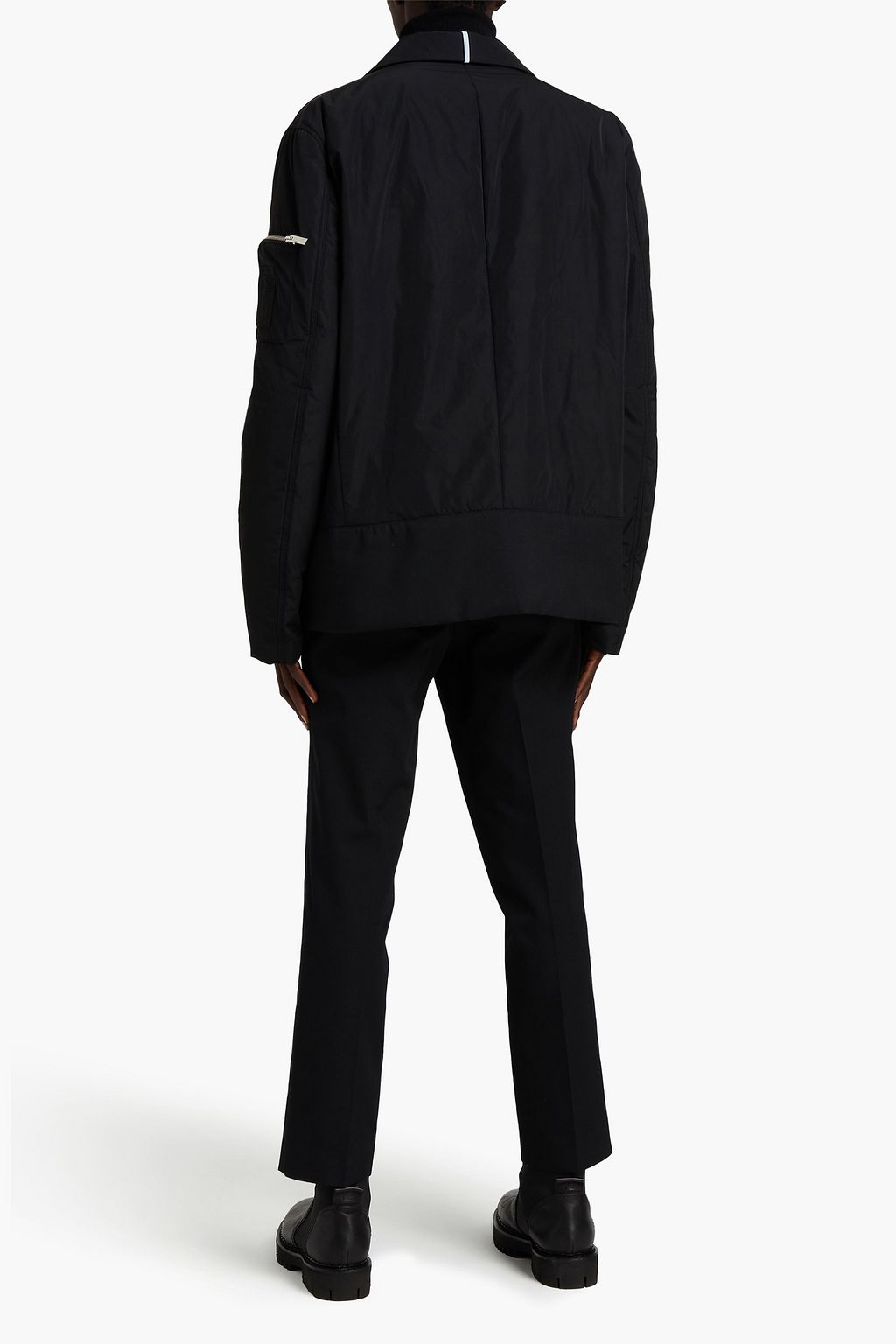 MCQ ALEXANDER MCQUEEN Paneled twill and shell jacket