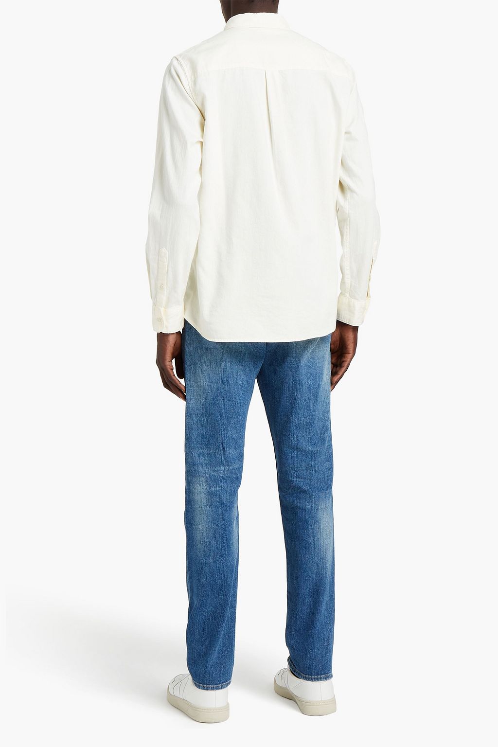 FRAME Cotton-twill overshirt