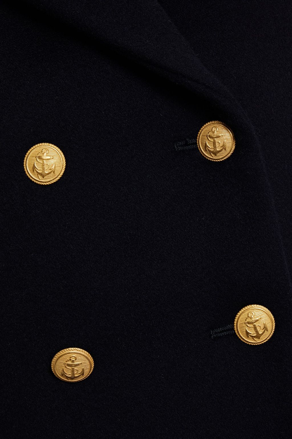 VICTORIA BECKHAM Double-breasted wool and cashmere-blend felt coat