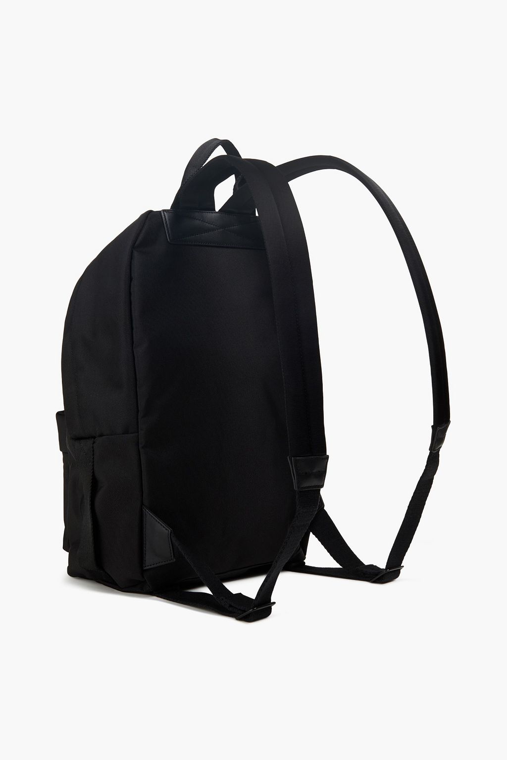 MCQ ALEXANDER MCQUEEN Rucksack aus Canvas mit Print, Lederbesatz und Applikationen