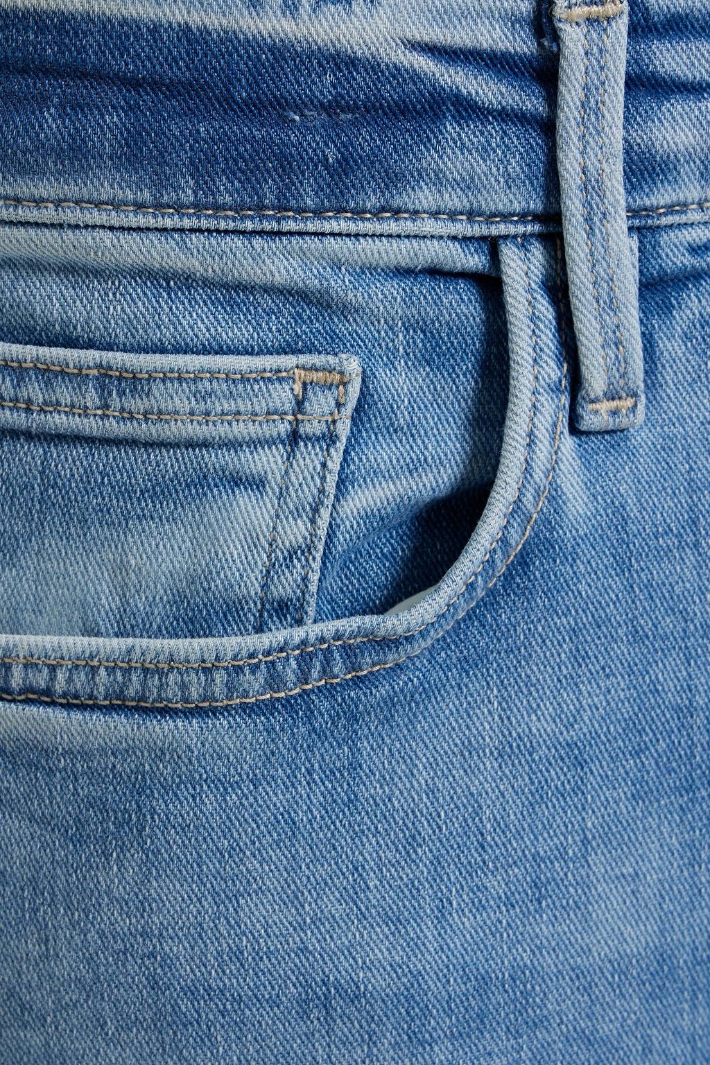 FRAME L'Homme Slim distressed denim jeans