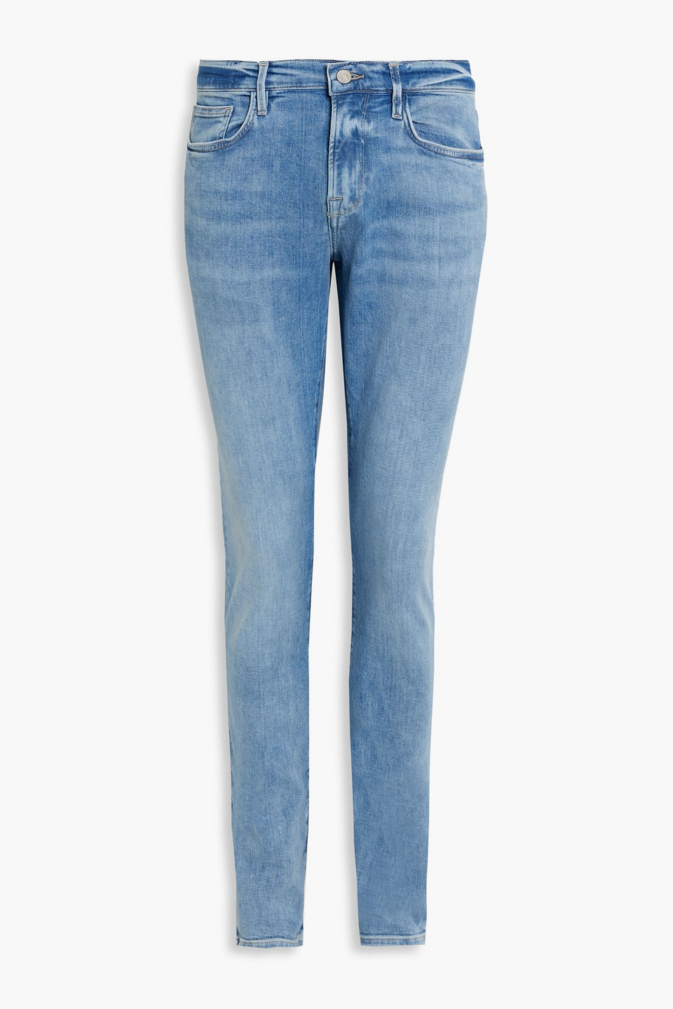 Frame L'homme Skinny-fit Denim Jeans In Light Denim