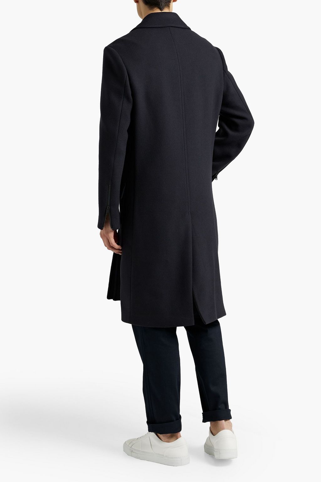 FRAME Doppelreihiger Oversized-Mantel aus Filz aus einer Wollmischung