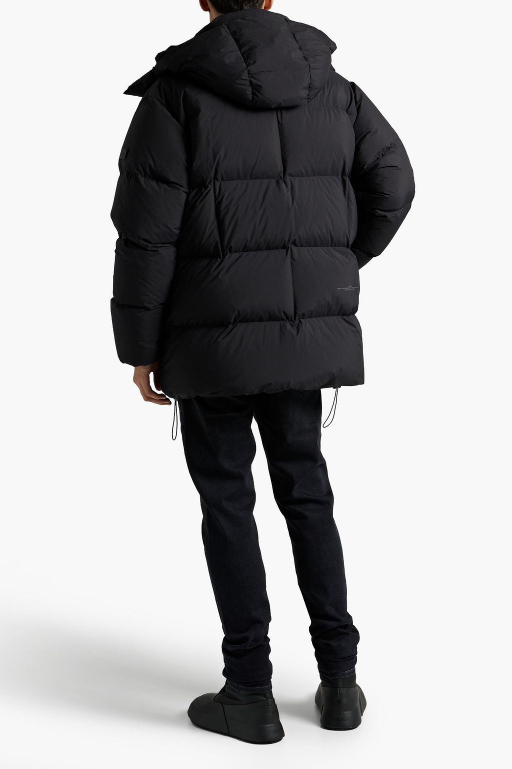 FRAME Quilted shell hooded coat