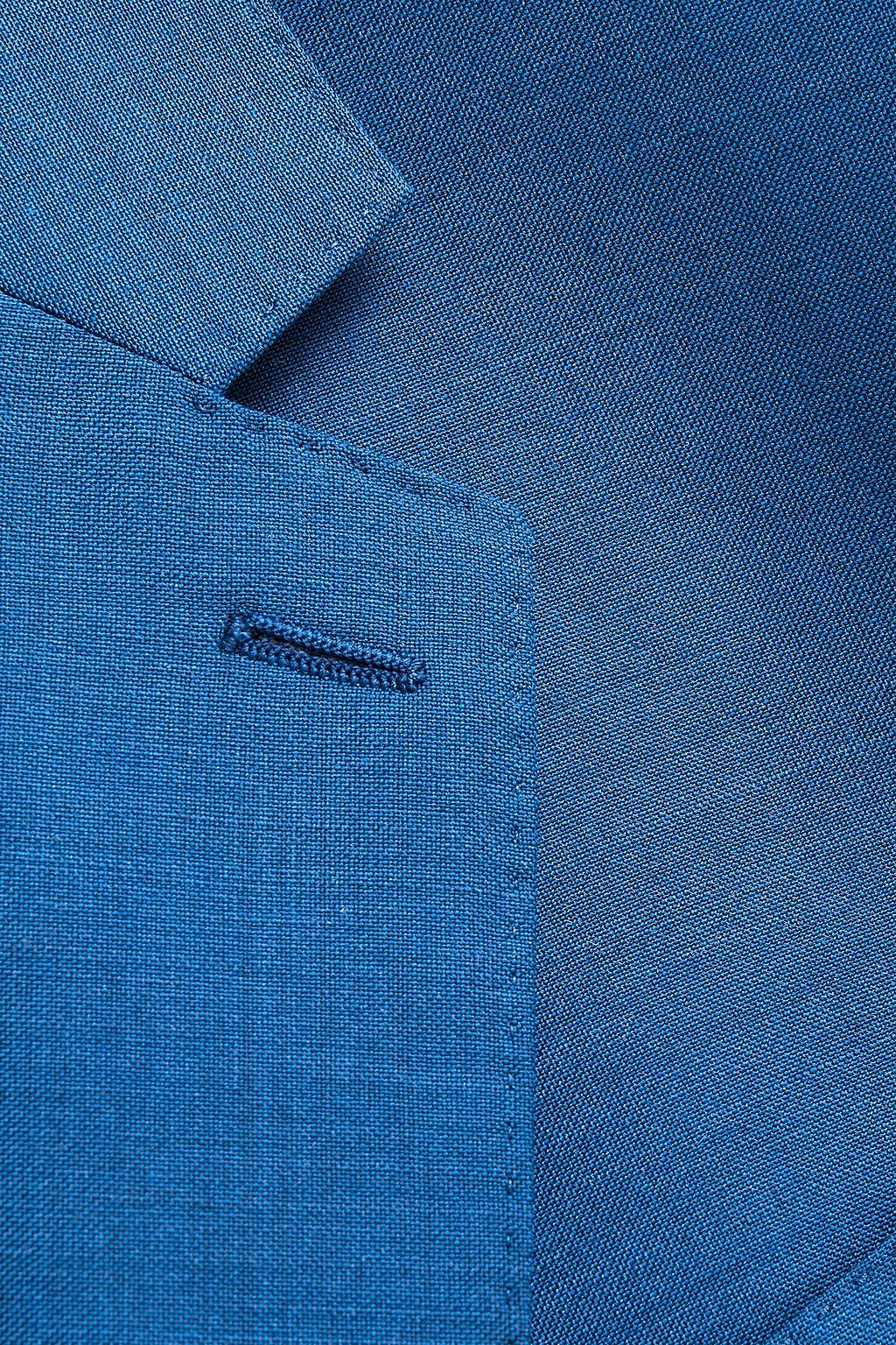 MCQUEEN Slim-fit wool and mohair-blend blazer