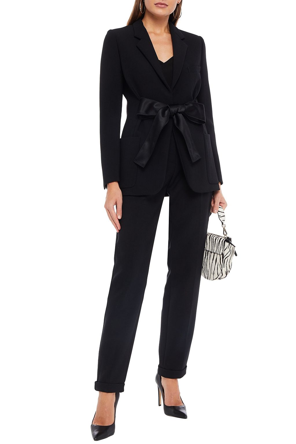 VICTORIA BECKHAM Crepe tapered pants