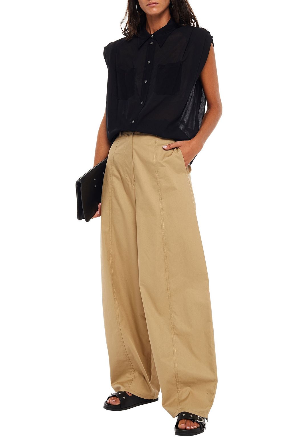 3.1 PHILLIP LIM Crepe de chine shirt