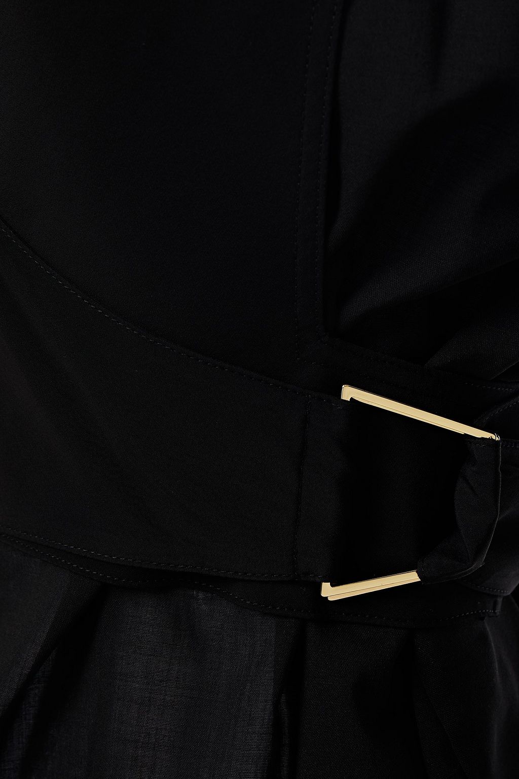 3.1 PHILLIP LIM Wrap-effect layered crepe de chine and voile tunic