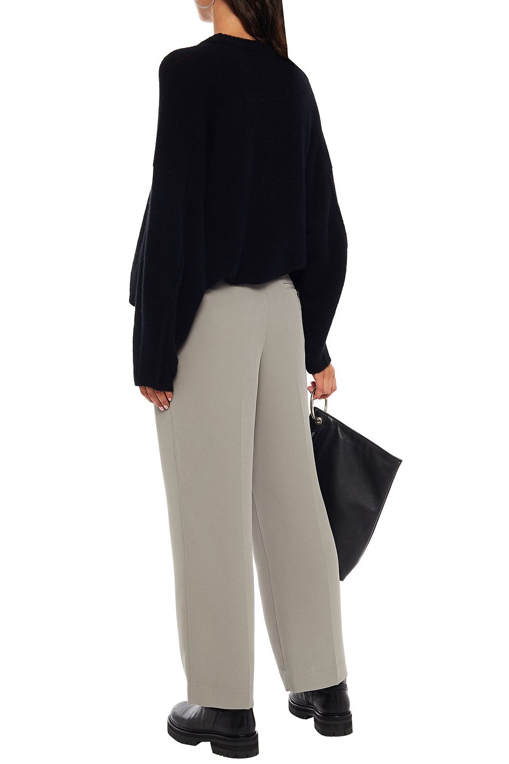 3.1 PHILLIP LIM Cropped crepe straight-leg pants