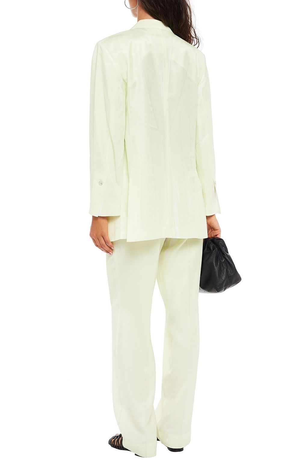 3.1 PHILLIP LIM Bleached satin-twill blazer