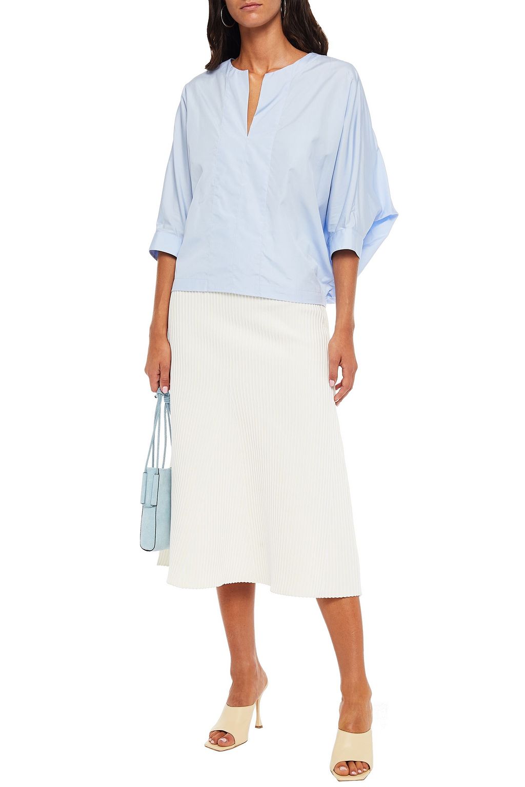 3.1 PHILLIP LIM Cotton-poplin top