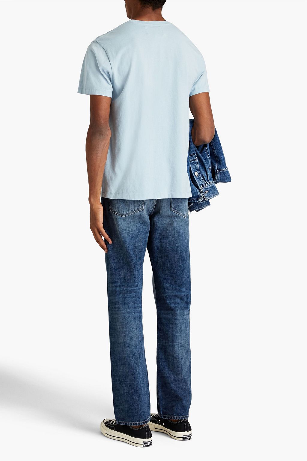 FRAME Cotton-jersey T-shirt
