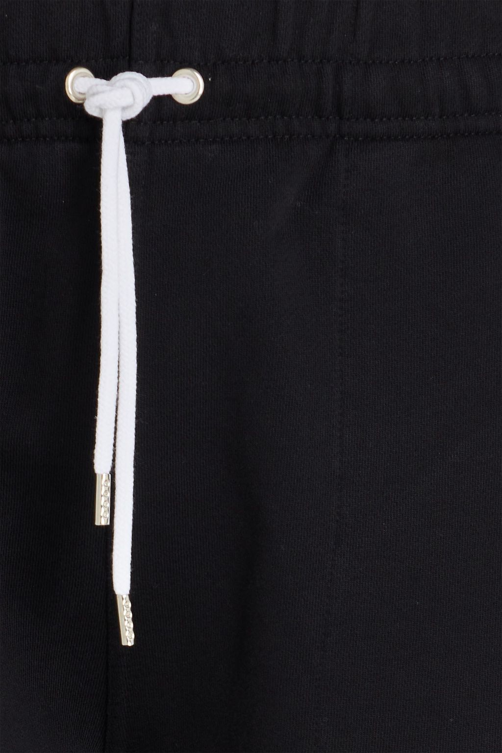 MAISON KITSUNÉ Appliquéd French cotton-terry sweatpants