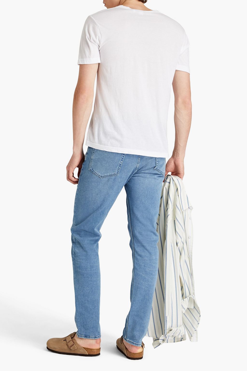 RAG & BONE Fit 2 slim-fit whiskered denim jeans