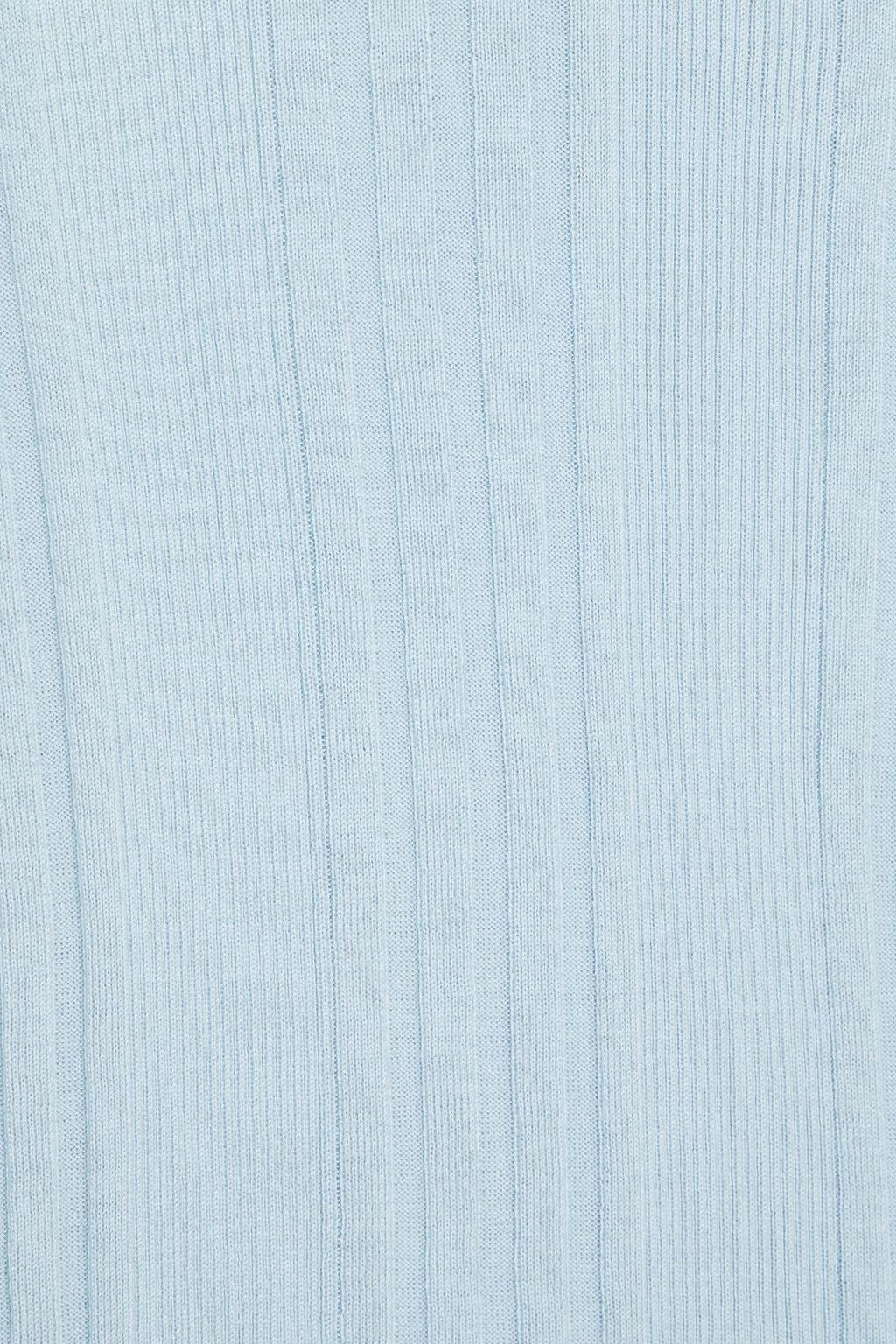 PROENZA SCHOULER Ribbed silk-blend turtleneck sweater