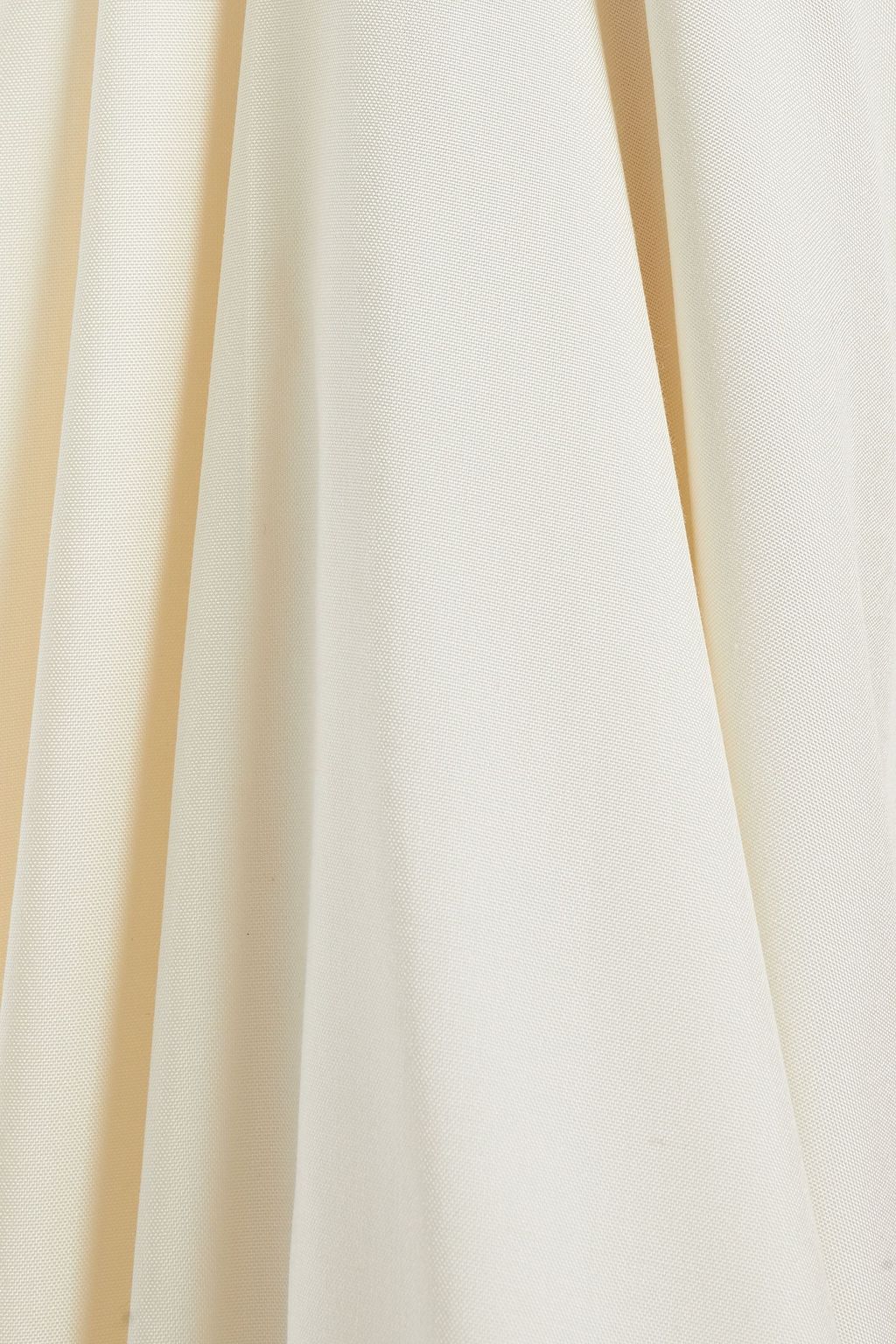 VICTORIA BECKHAM Gathered silk turtleneck top