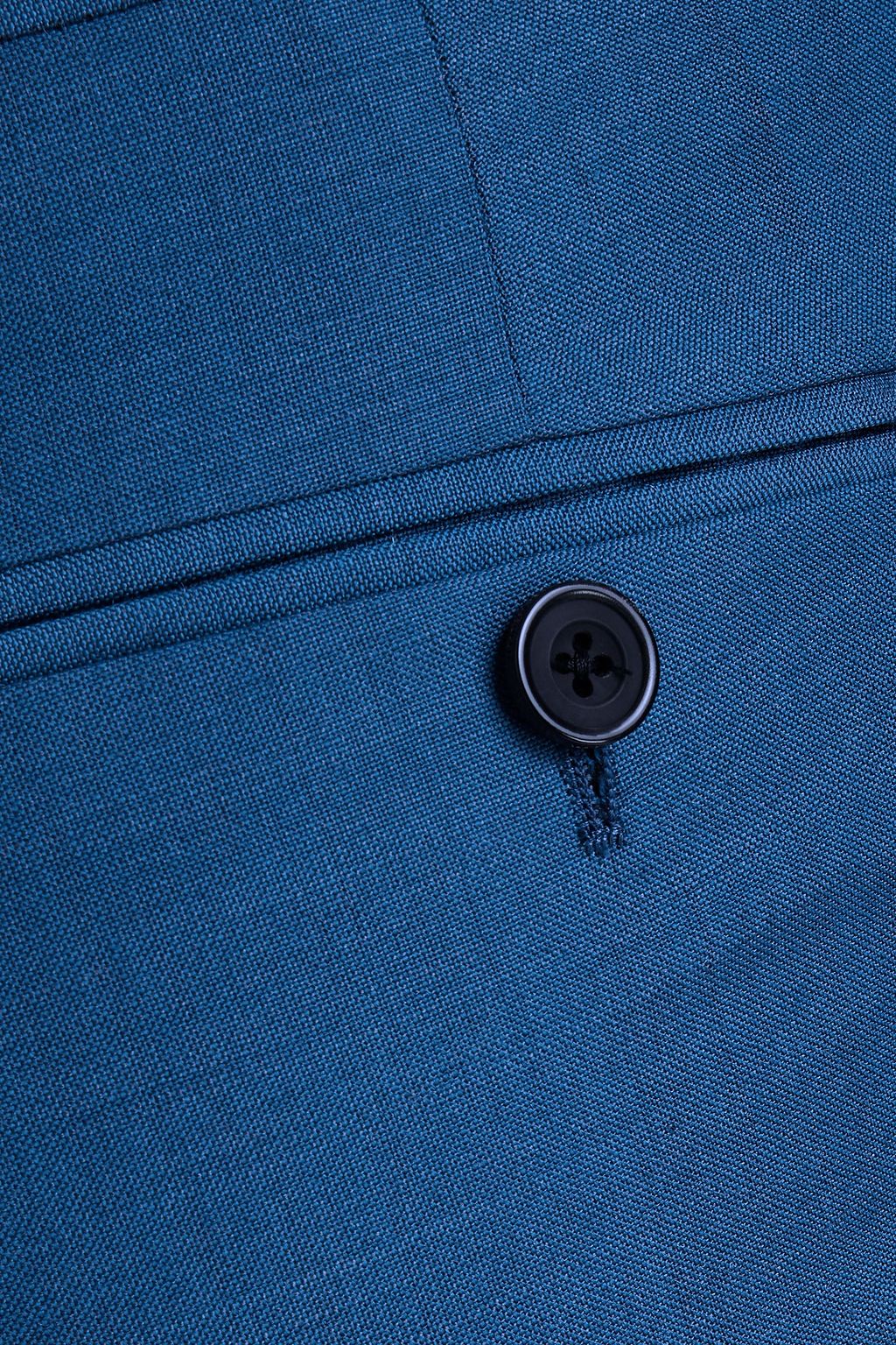 MCQUEEN Slim-fit wool and mohair-blend suit pants