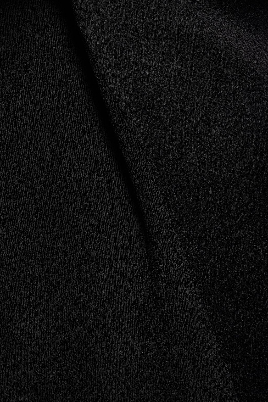 VICTORIA BECKHAM サテンクレープ ミディワンピース