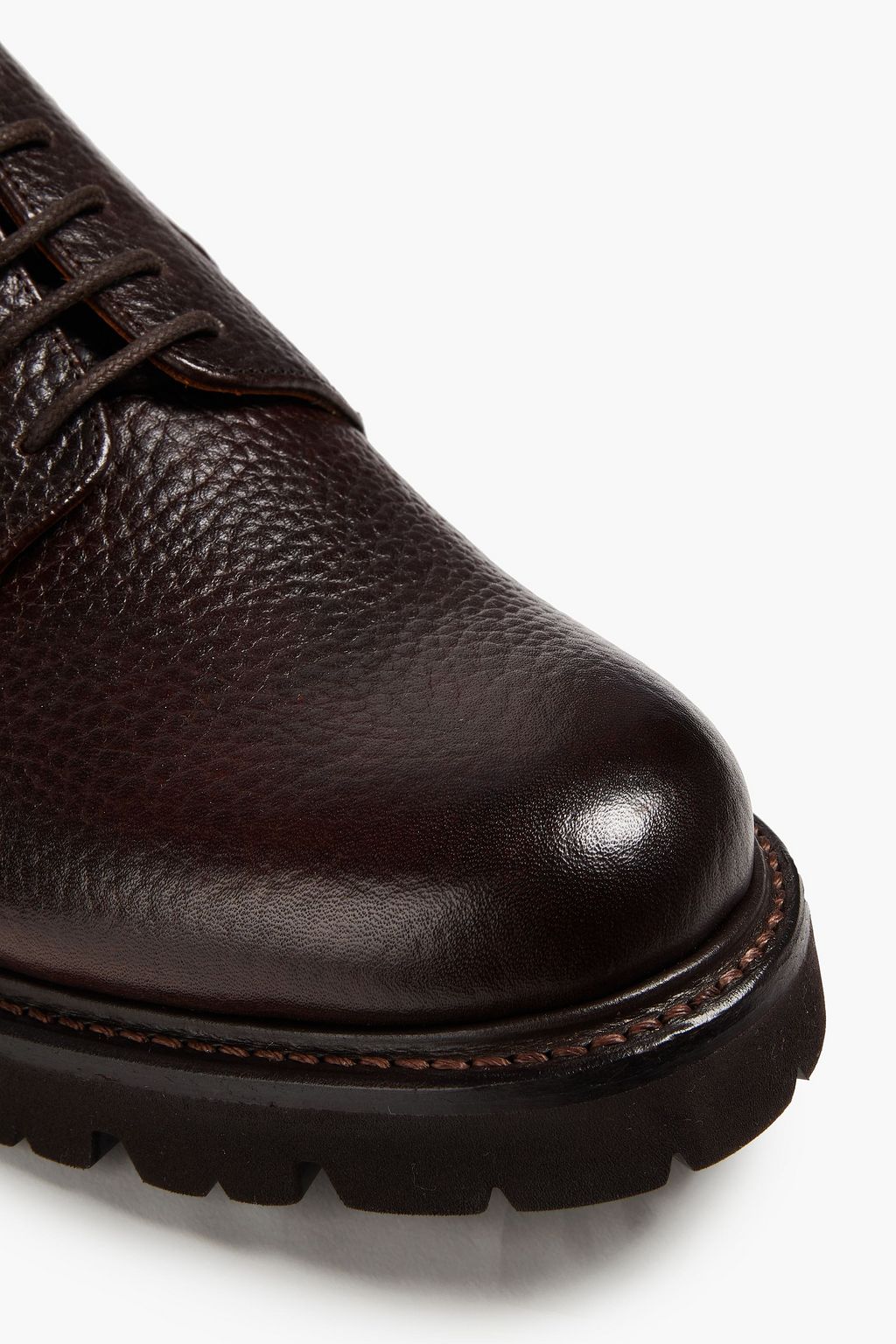 GRENSON Melvin textured-leather brogues