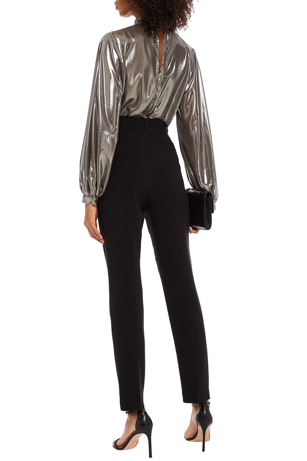 L'AGENCE Eleanor crepe slim-leg pants