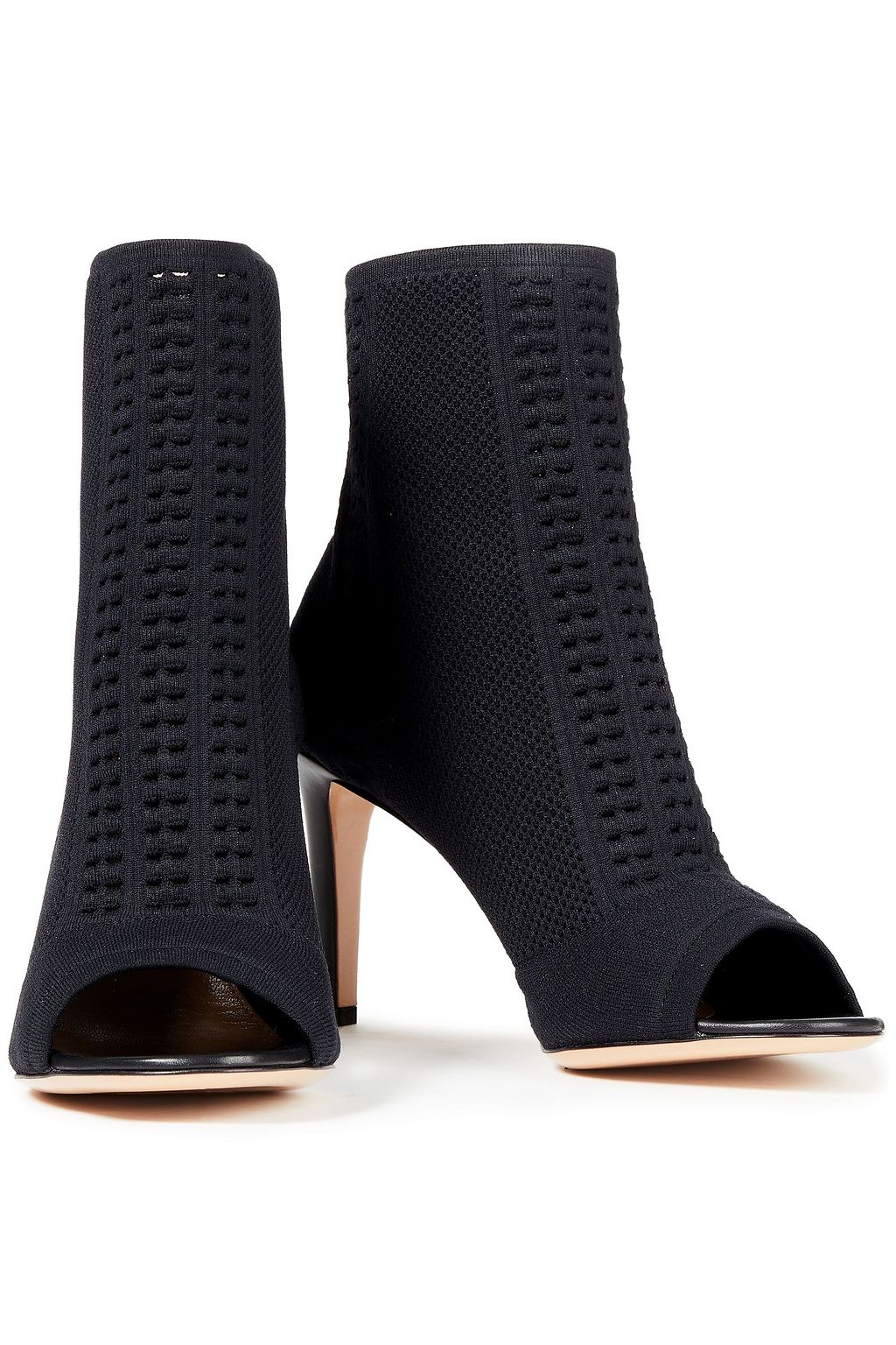 GIANVITO ROSSI Stretch-mesh ankle boots