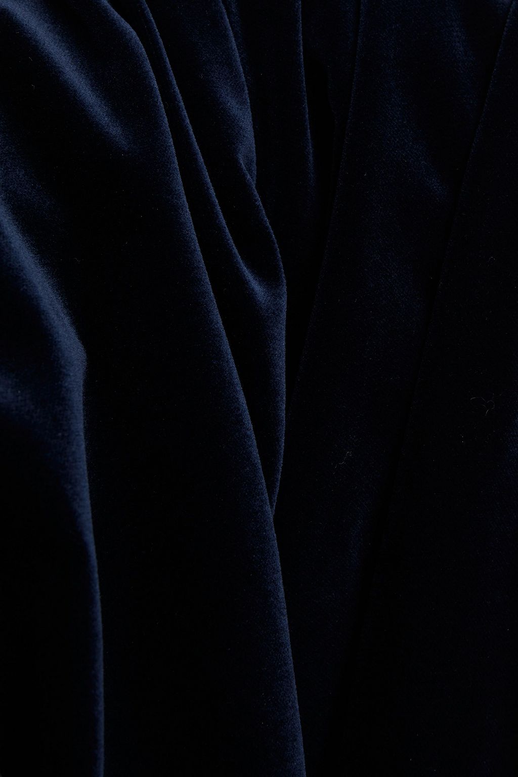 VICTORIA BECKHAM Cotton-blend velvet flared pants
