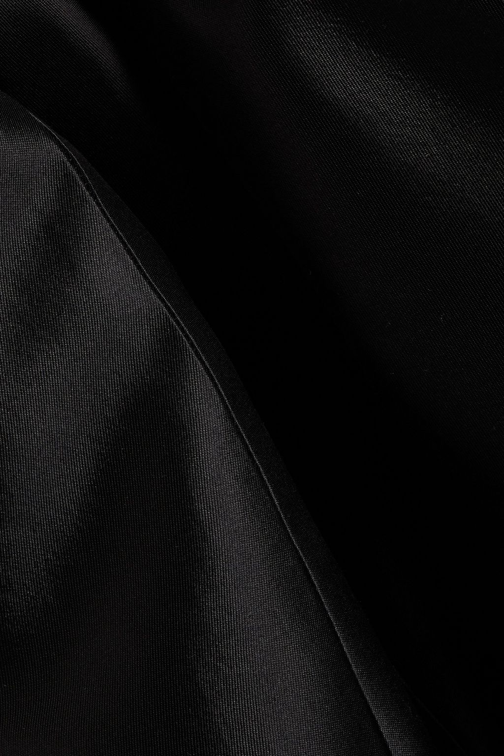 CAROLINA HERRERA Silk and wool-blend satin-twill coat