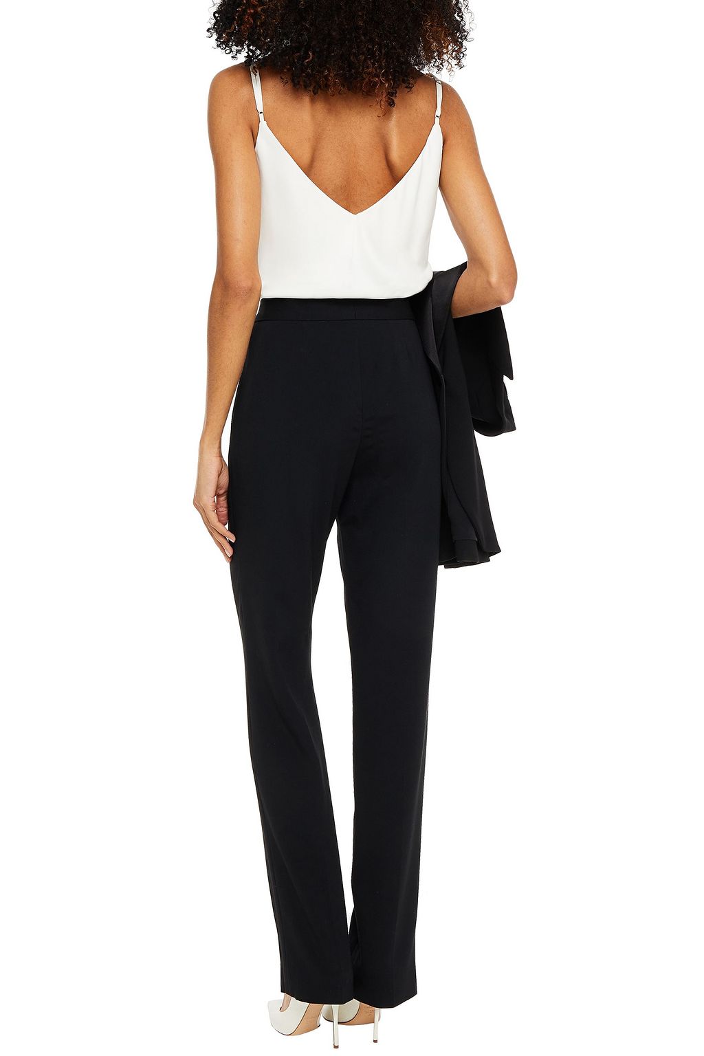 CAROLINA HERRERA Crepe straight-leg pants