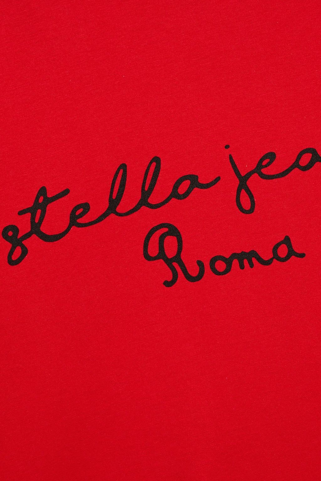 STELLA JEAN Printed cotton-jersey T-shirt