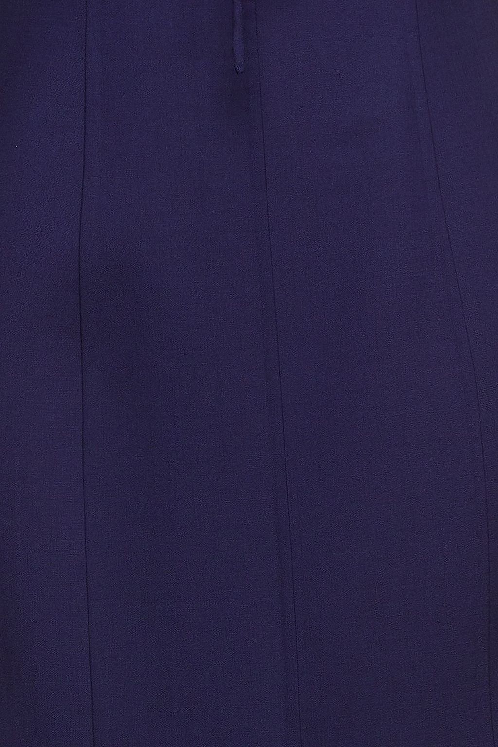 CAROLINA HERRERA Ruffled wool-blend midi dress