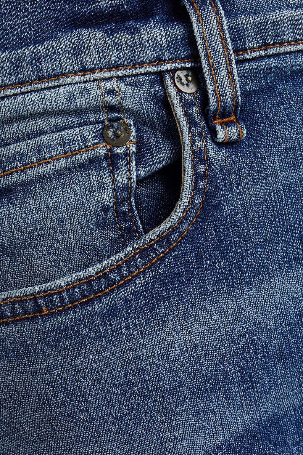 RAG & BONE Weston skinny-fit whiskered denim jeans