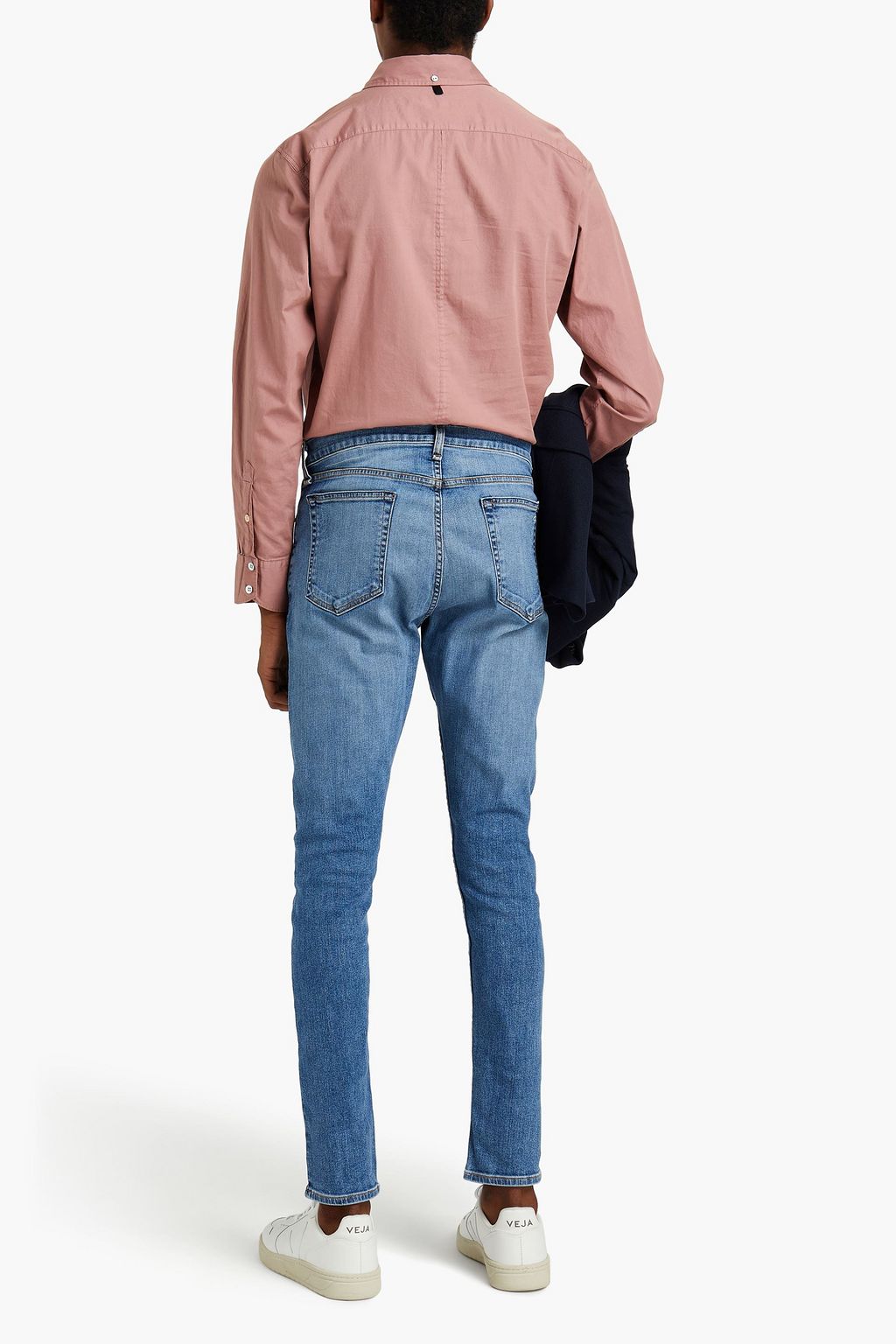 RAG & BONE Weston skinny-fit whiskered denim jeans