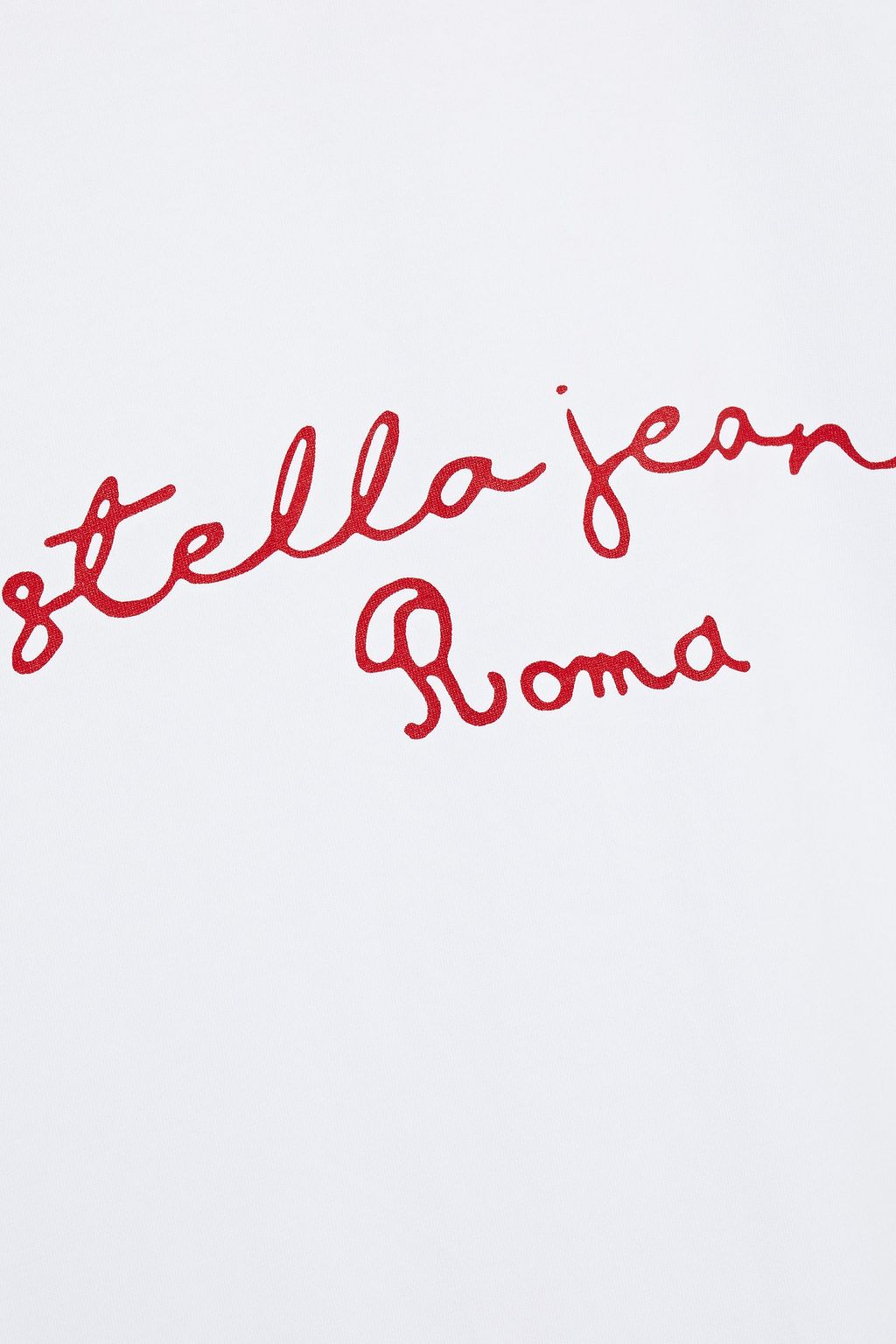 STELLA JEAN Printed cotton-jersey T-shirt