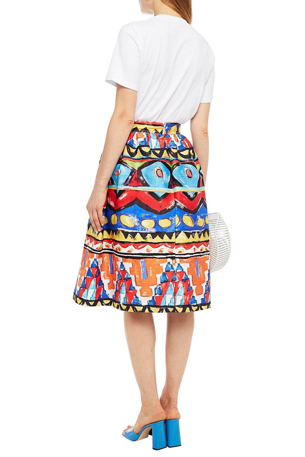 STELLA JEAN Printed cotton-jersey T-shirt