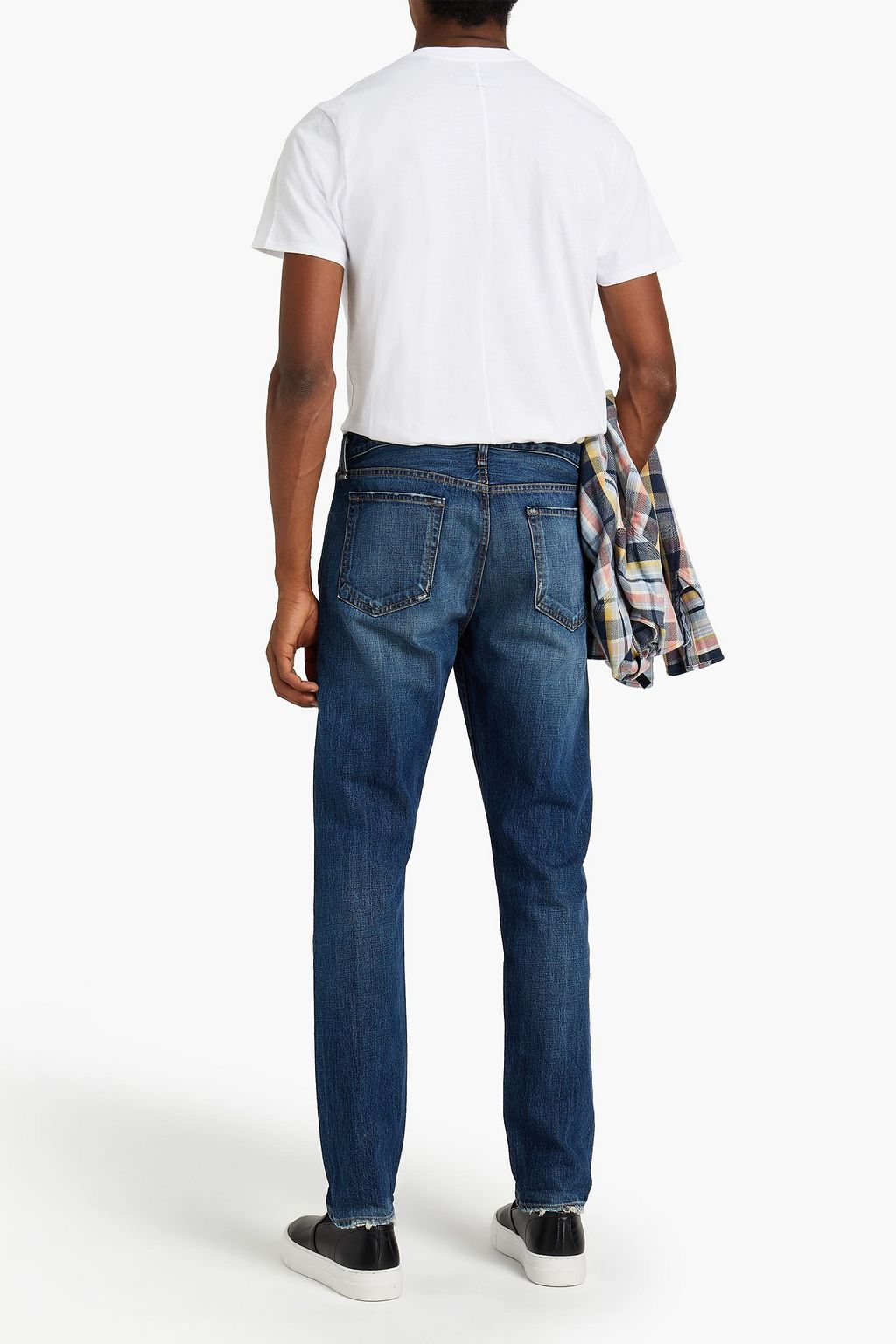 RAG & BONE Redwood slim-fit distressed denim jeans