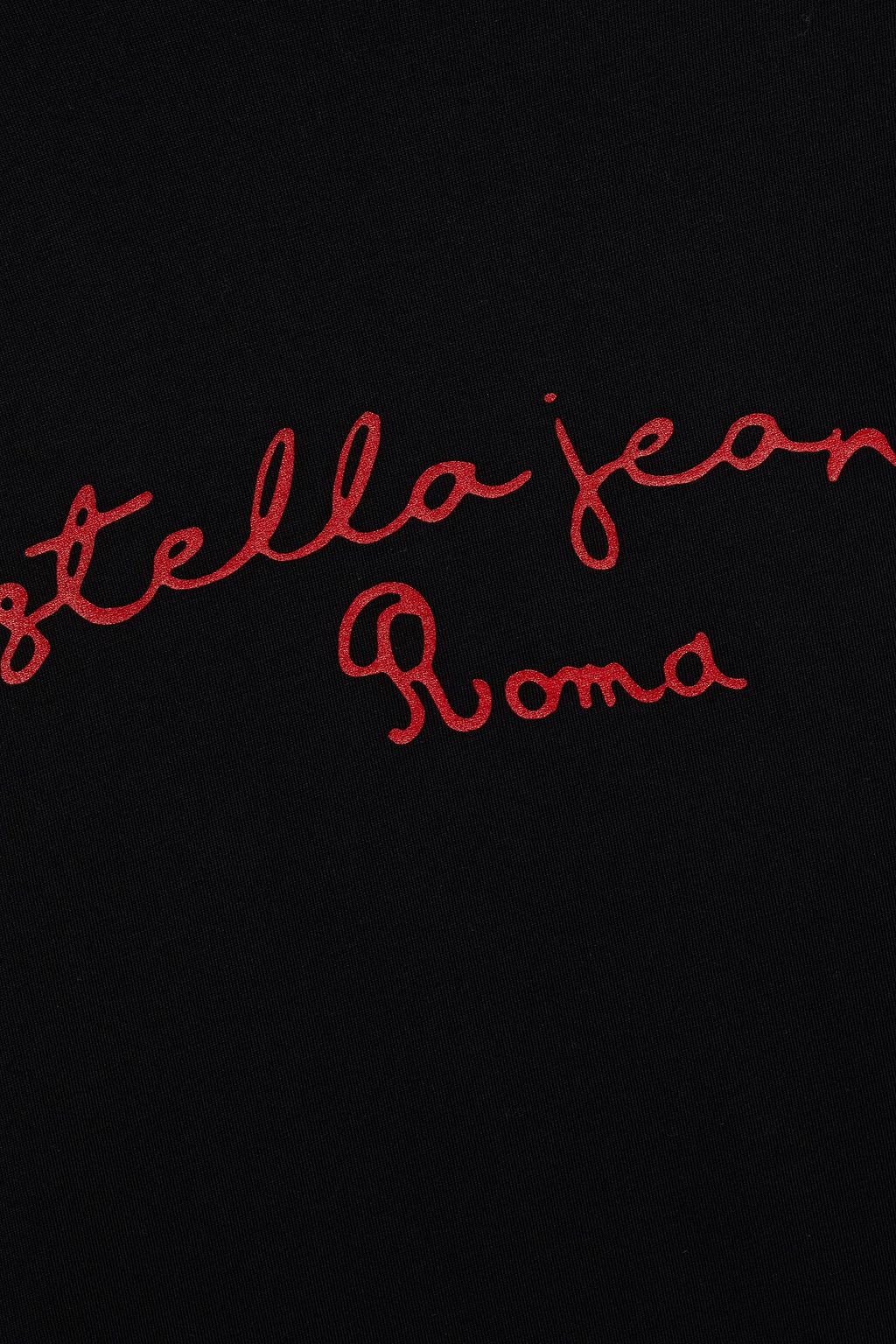STELLA JEAN Printed cotton-jersey T-shirt