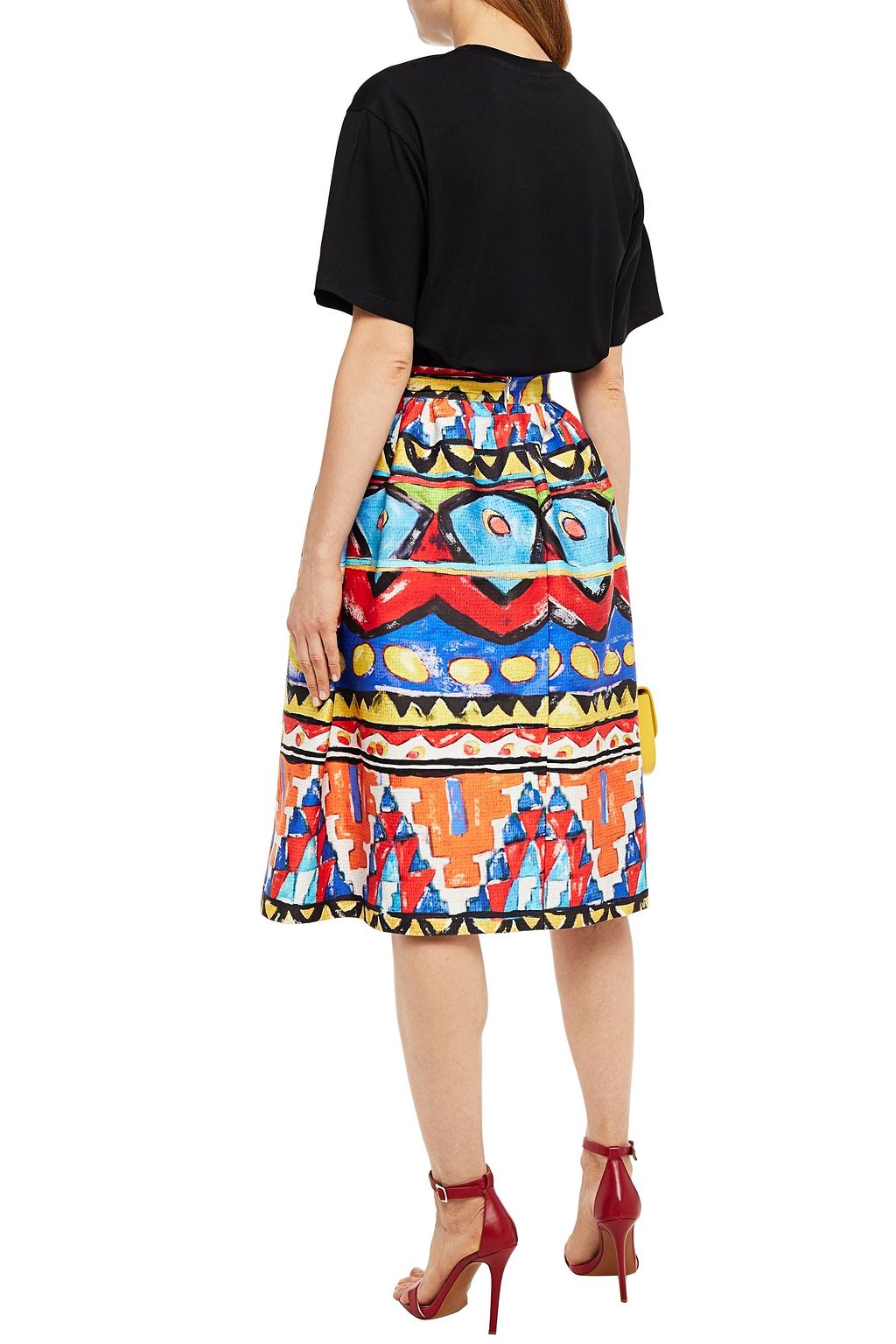 STELLA JEAN Printed cotton-jersey T-shirt