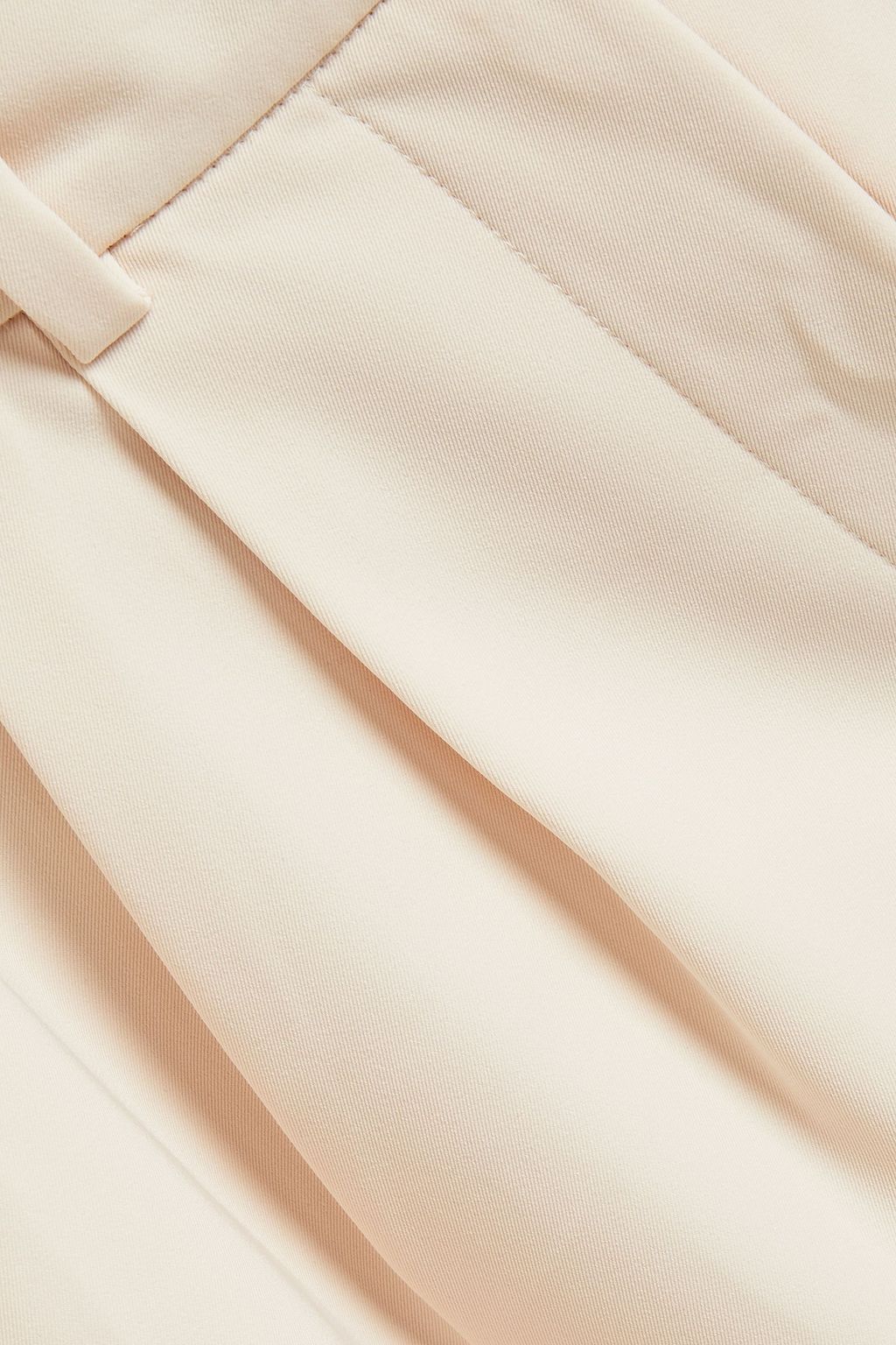 SIMKHAI Pleated twill wide-leg pants