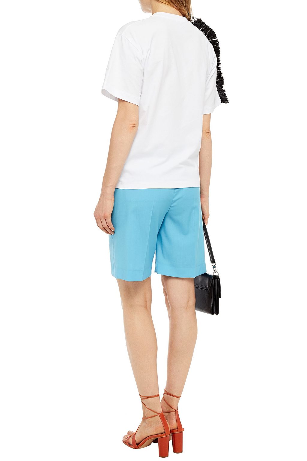 STELLA JEAN Printed cotton-jersey T-shirt