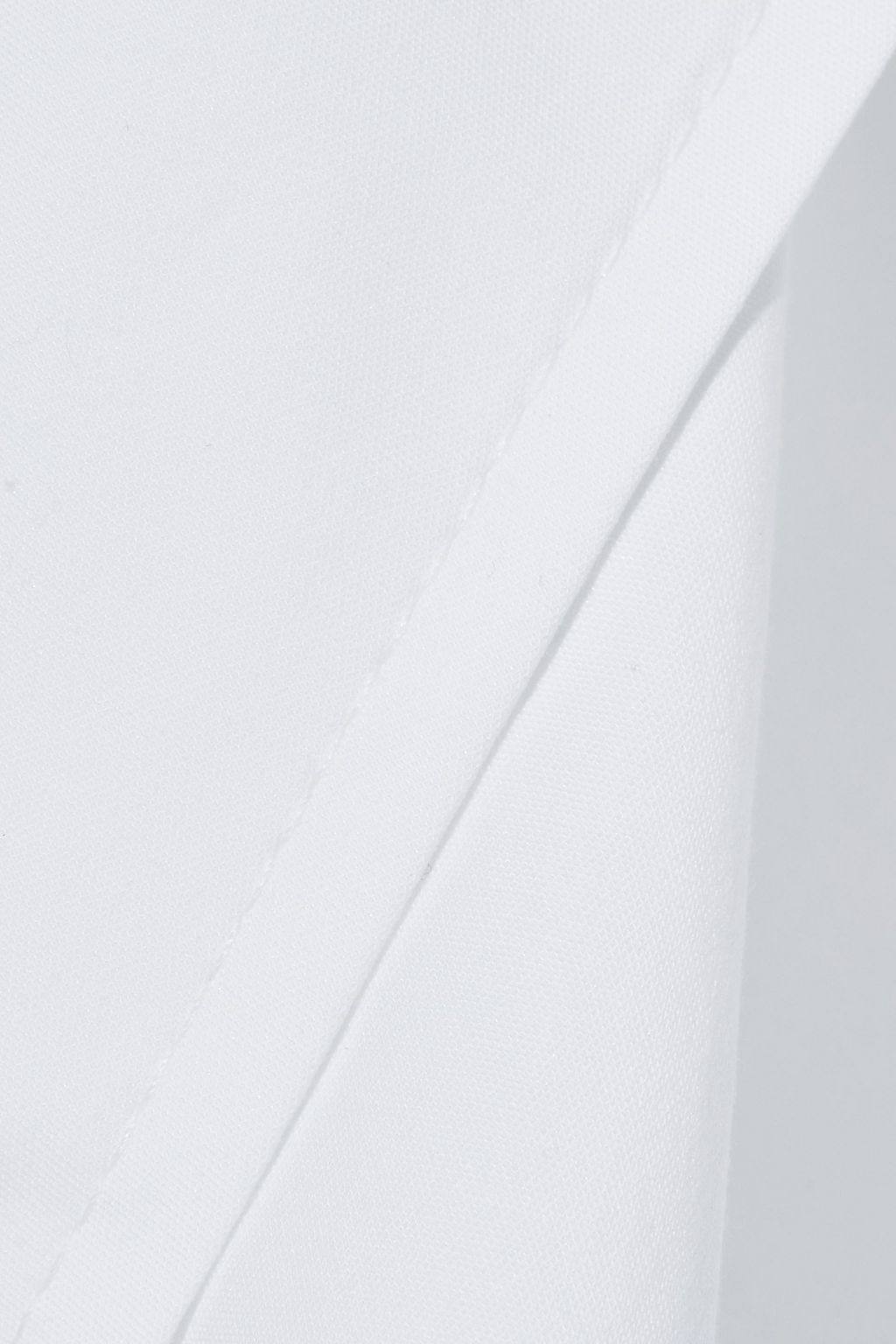 PROENZA SCHOULER Draped stretch-cotton poplin shirt