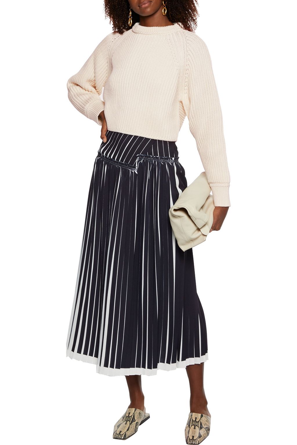 PROENZA SCHOULER Ribbed cotton sweater