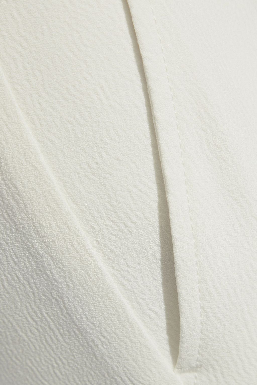 PROENZA SCHOULER Cropped pleated crepe wide-leg pants