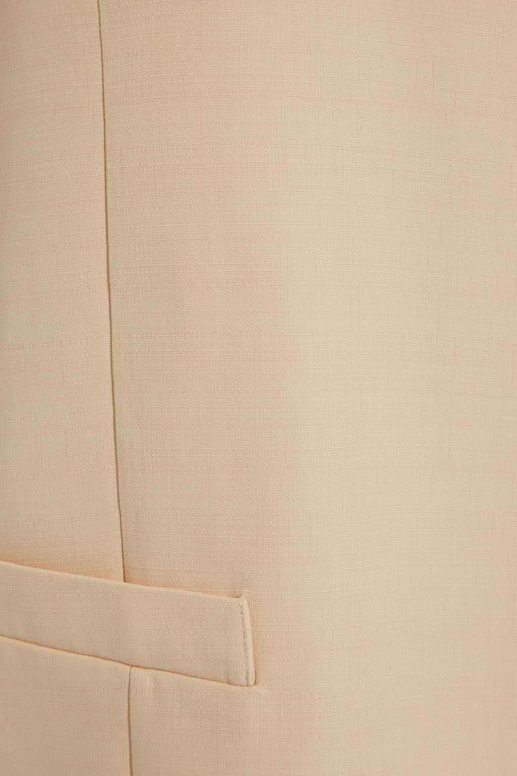 ACNE STUDIOS Oversized zip-detailed shantung vest